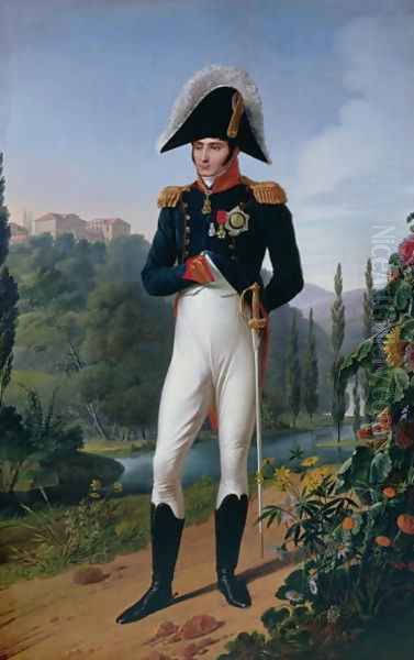 Portrait of Jerome Bonaparte 1784-1860 Oil Painting by Francois Josephe Kinson