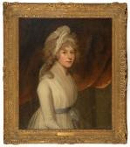 Portrait Of A Lady Oil Painting by Richard Cosway