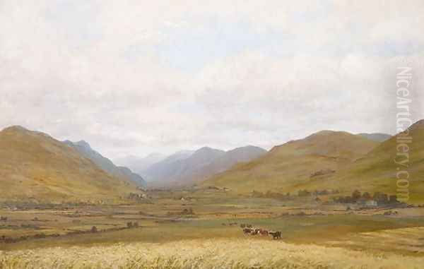 Near Abergwyndayn Oil Painting by Sir Rupert Alfred Kettle