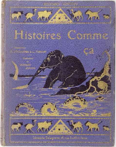 Cover of Kiplings Histoires Comme Ca Oil Painting by Kipling, Joseph Rudyard