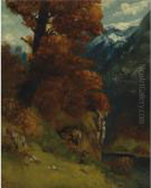 Le Chasseur Oil Painting by Gustave Courbet