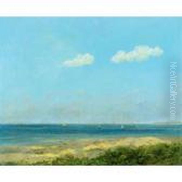 Paysage De Mer Oil Painting by Gustave Courbet