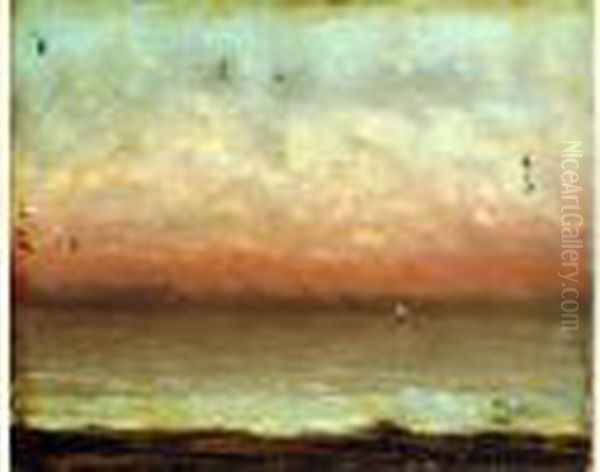 Marine Oil Painting by Gustave Courbet