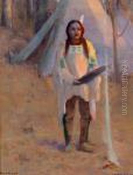 The Purification Rites Oil Painting by Eanger Irving Couse