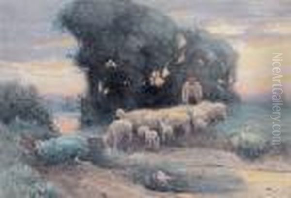 Sheepherder Oil Painting by Eanger Irving Couse