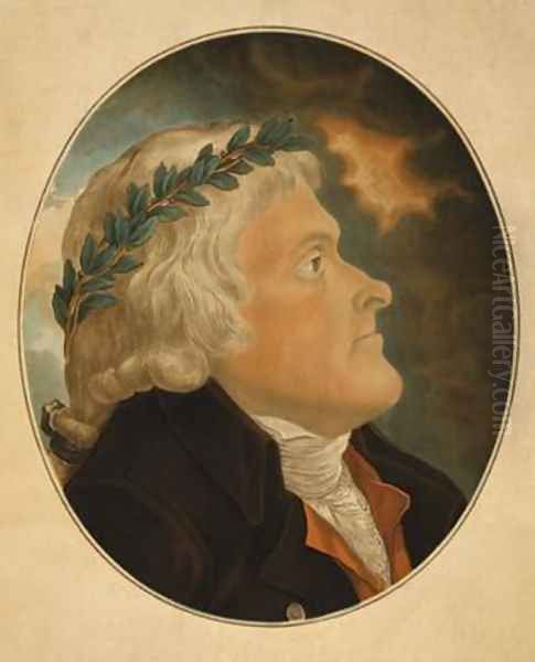 Thomas Jefferson Oil Painting by Tadeusz Kosciuszko