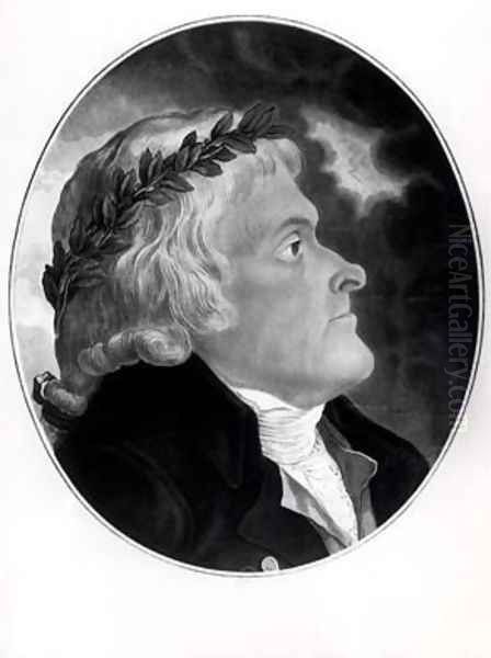 Thomas Jefferson 2 Oil Painting by Tadeusz Kosciuszko