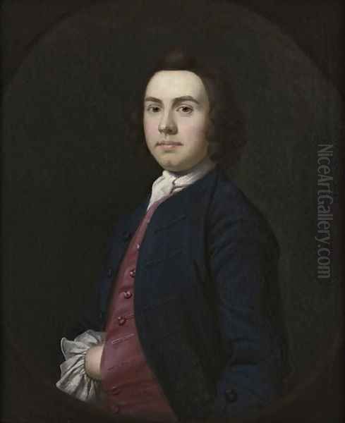 Portrait of a Gentleman Oil Painting by William Keable