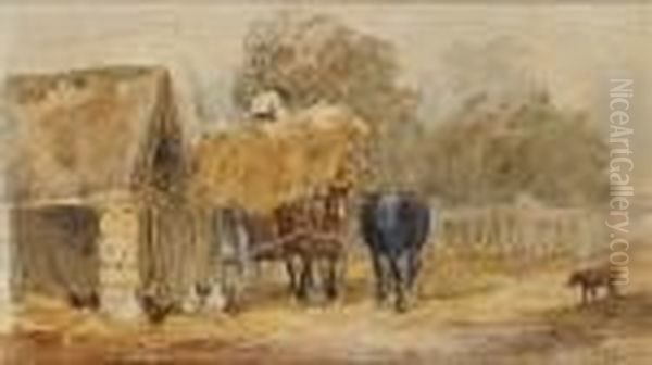 Carting The Hay by David I Cox