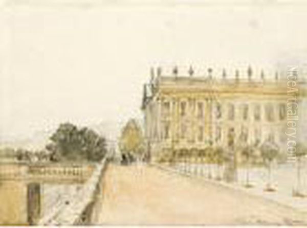 Various Properties
 

 
 
 

 
 Chatsworth House, Derbyshire Oil Painting by David I Cox