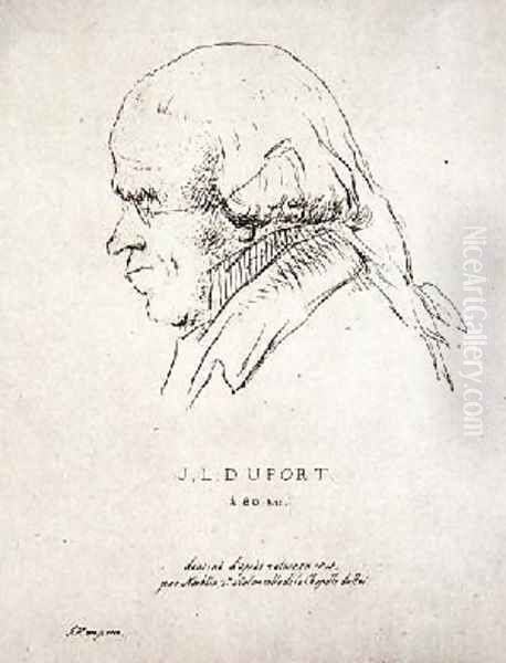 Jean Louis Duport 1749-1819 Oil Painting by Korblin