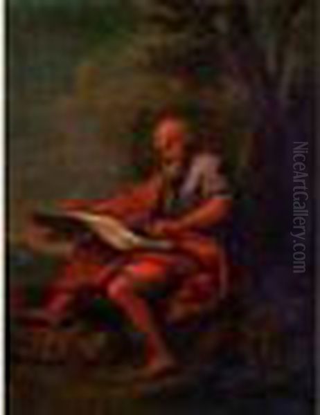 Saint Jerome Oil Painting by Antoine Coypel