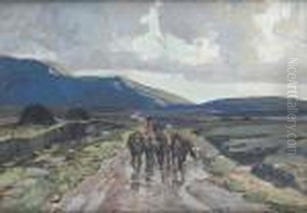 Altnabrocky, Co. Mayo Oil Painting by James Humbert Craig