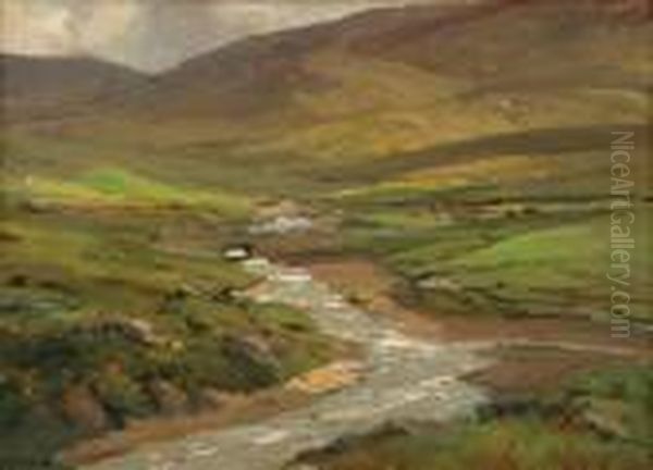 The Stream Oil Painting by James Humbert Craig