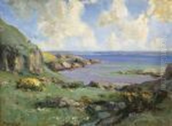 Coastal Landscape Oil Painting by James Humbert Craig