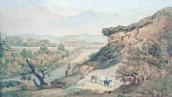 Ringwood Oil Painting by John Bavistock Knight