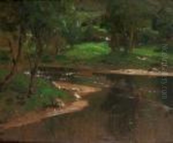 Dun River Oil Painting by James Humbert Craig