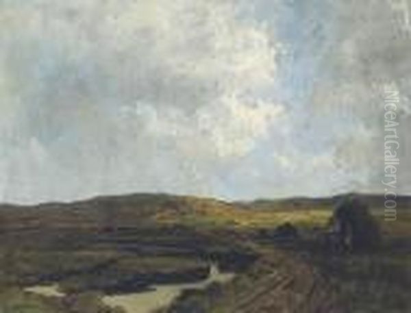 Glen Bog, Co. Donegal Oil Painting by James Humbert Craig