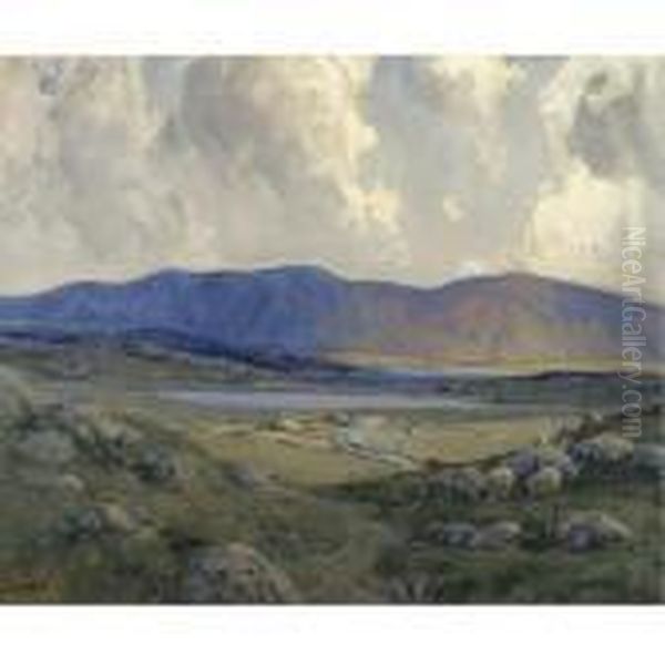 The Rosses, Donegal Oil Painting by James Humbert Craig