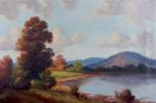 Landscape Oil Painting by James Humbert Craig