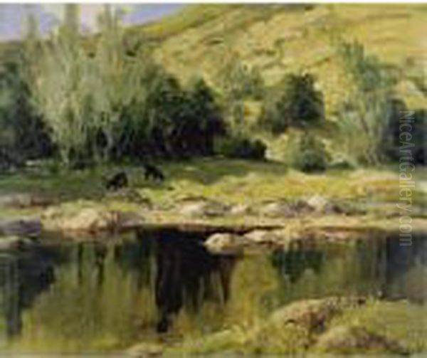 Early Summer, Glendun Oil Painting by James Humbert Craig