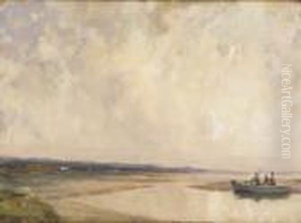 Strangford Lough Oil Painting by James Humbert Craig