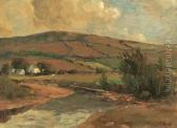 Knocknacarry, Cushendun, Co. Antrim Oil Painting by James Humbert Craig