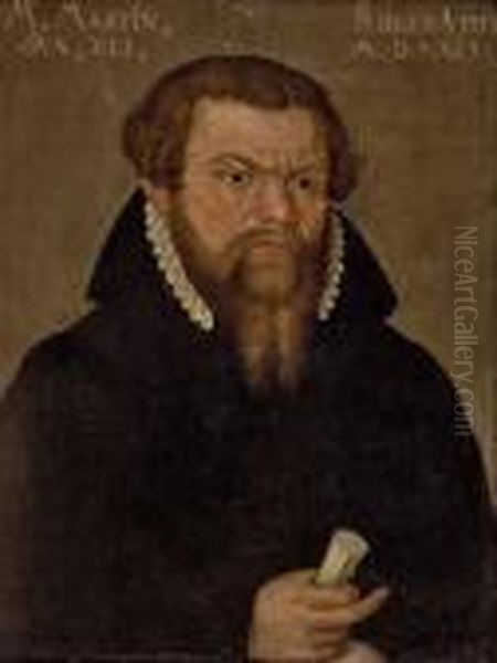 Portrait Von M. Martin Rieger Oil Painting by Lucas The Elder Cranach