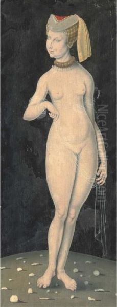 Venus Oil Painting by Lucas The Elder Cranach