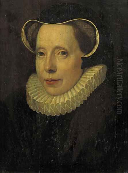 Portrait of a lady Oil Painting by Willem Adriaensz Key