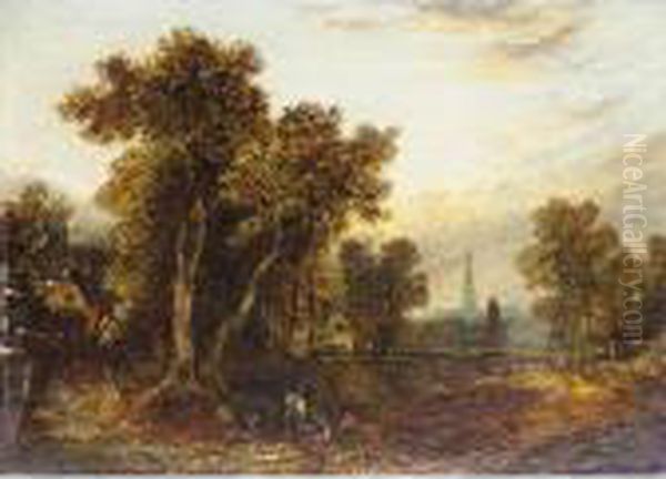 Landscape Oil Painting by Thomas Creswick