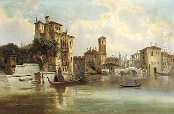 A Venetian capriccio by Karl Kaufmann