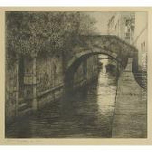 Ponte A Venezia by Bruno Croatto