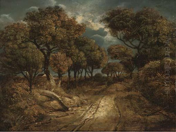 A Path On Mouse Hole Heath Oil Painting by John Crome