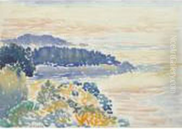 Bord De Mer Oil Painting by Henri Edmond Cross