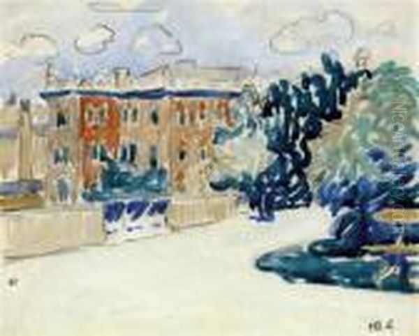 Le Parc Oil Painting by Henri Edmond Cross