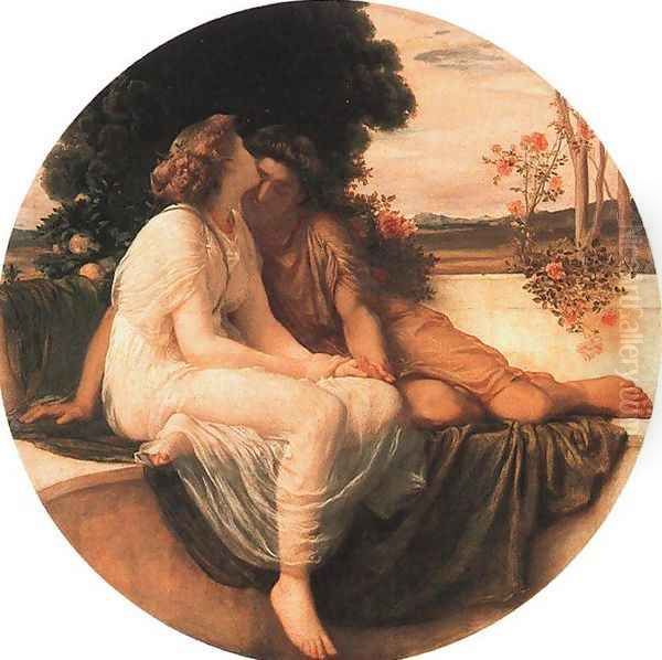 Acme And Septimus Oil Painting by Lord Frederick Leighton