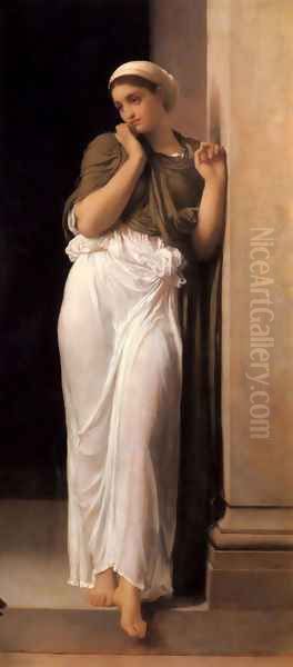 Nausicaa Oil Painting by Lord Frederick Leighton