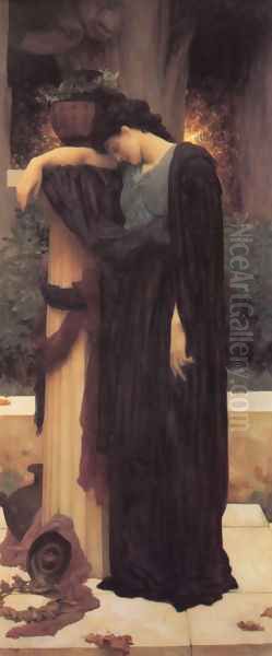 Lachrymae Oil Painting by Lord Frederick Leighton