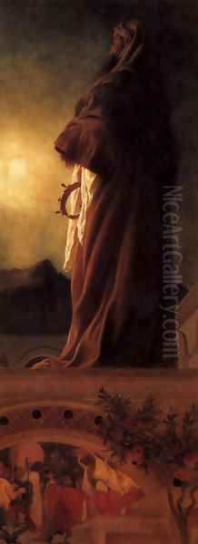 Joseph Of Arimathea Oil Painting by Lord Frederick Leighton