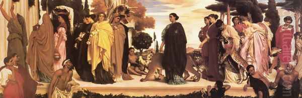 The Syracusan Bride Oil Painting by Lord Frederick Leighton