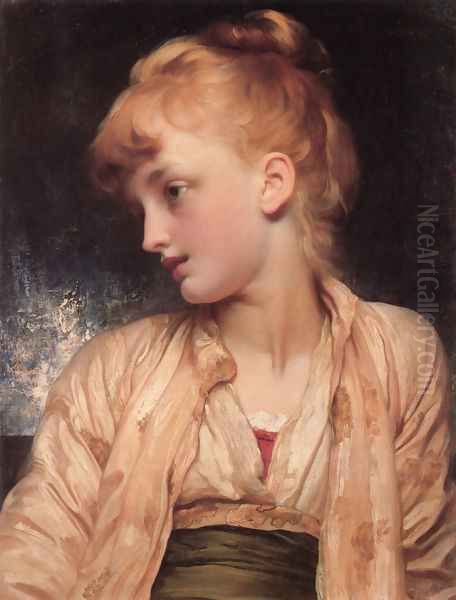 Gulnihal Oil Painting by Lord Frederick Leighton