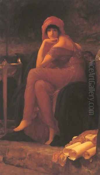 Sybil Oil Painting by Lord Frederick Leighton