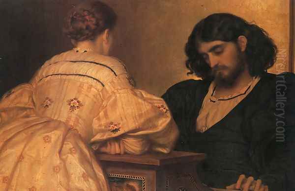 Golden Hours 1864 Oil Painting by Lord Frederick Leighton