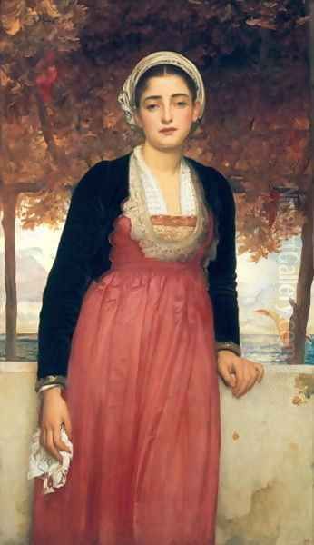 Amarilla Oil Painting by Lord Frederick Leighton