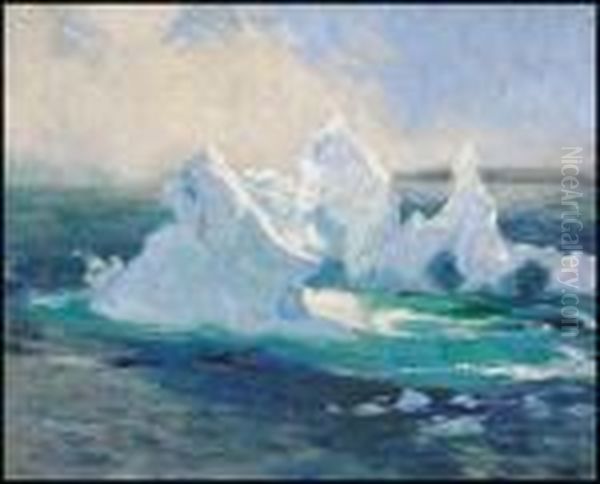 The Iceberg Oil Painting by Maurice Galbraith Cullen