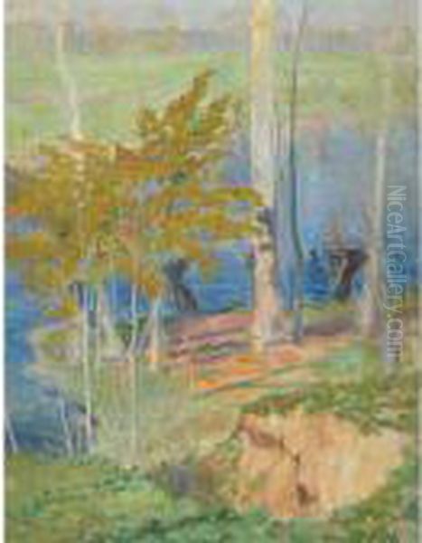 Early Spring Oil Painting by Maurice Galbraith Cullen