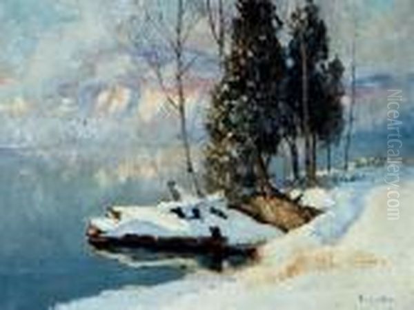 Commandant's Point, Lactremblant Oil Painting by Maurice Galbraith Cullen