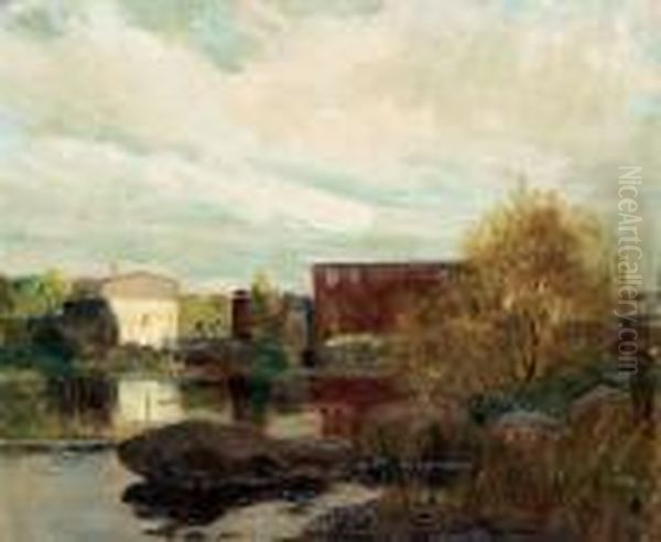 Sault Aux Recollets Oil Painting by Maurice Galbraith Cullen