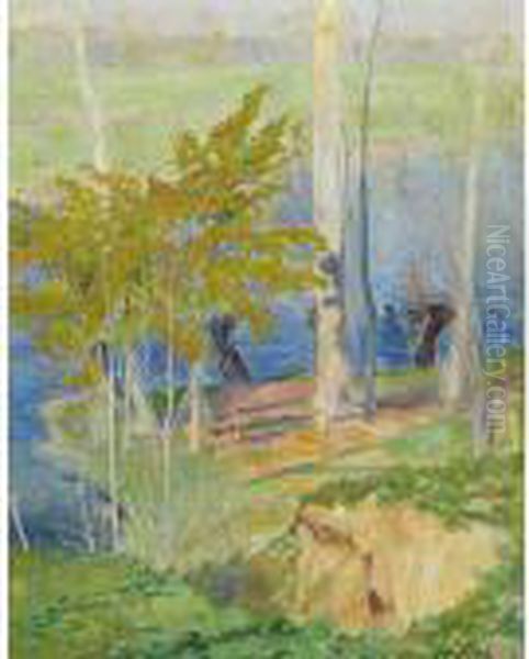 Early Spring Oil Painting by Maurice Galbraith Cullen